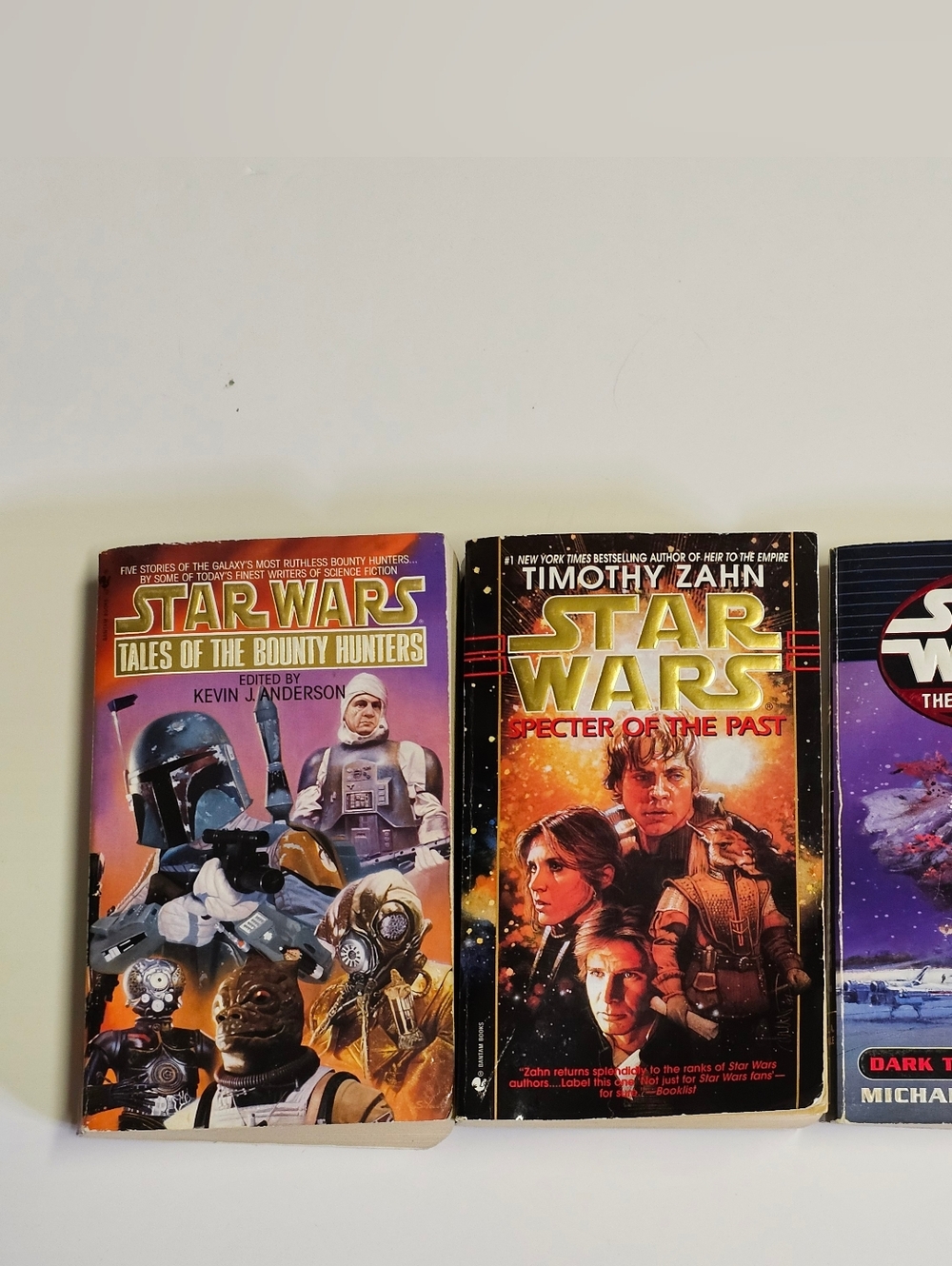 Star Wars Book Lot Zahn Stackpole Anderson Paperback Bundle 3 Books
